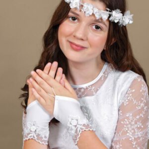 Rękawiczki komunijne  K-1